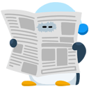 Sticker Pinguinul George #30 VK