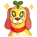 Стикер Шпинат #13 ВКонтакте