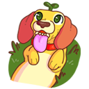 Стикер Шпинат #14 ВКонтакте