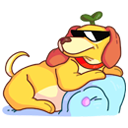 Стикер Шпинат #21 ВКонтакте