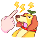 Стикер Шпинат #37 ВКонтакте