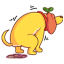 Стикер Шпинат #47 ВКонтакте