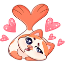 Стикер Миу-Мяу #6 ВКонтакте