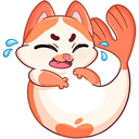 Стикер Миу-Мяу #8 ВКонтакте