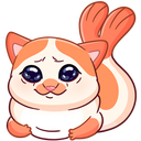 Стикер Миу-Мяу #25 ВКонтакте