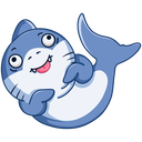 Стикер Мистер Акул #2 ВКонтакте