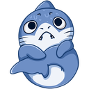 Стикер Мистер Акул #3 ВКонтакте