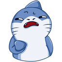 Стикер Мистер Акул #9 ВКонтакте