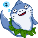 Стикер Мистер Акул #17 ВКонтакте