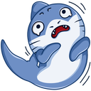 Стикер Мистер Акул #31 ВКонтакте