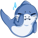 Стикер Мистер Акул #34 ВКонтакте