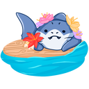 Стикер Мистер Акул #40 ВКонтакте