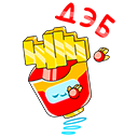 Стикер АстроМак #17 ВКонтакте