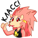 Стикер Кёрти #3 ВКонтакте