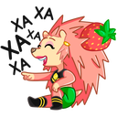 Стикер Кёрти #4 ВКонтакте