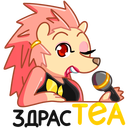 Стикер Кёрти #6 ВКонтакте