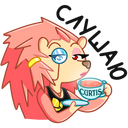 Стикер Кёрти #7 ВКонтакте