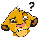 Стикер Король Лев #6 ВКонтакте