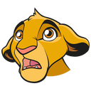 Стикер Король Лев #11 ВКонтакте