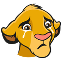 Стикер Король Лев #12 ВКонтакте