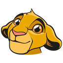 Стикер Король Лев #21 ВКонтакте