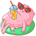 Стикер Крошки-морожки #2 ВКонтакте