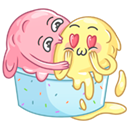 Стикер Крошки-морожки #15 ВКонтакте