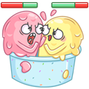 Стикер Крошки-морожки #23 ВКонтакте