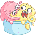 Стикер Крошки-морожки #34 ВКонтакте