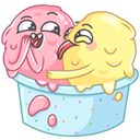 Стикер Крошки-морожки #36 ВКонтакте