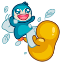 Стикер Лу и Теодор #10 ВКонтакте