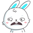 Стикер Кролик Олег #13 ВКонтакте