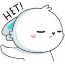 Стикер Кролик Олег #37 ВКонтакте