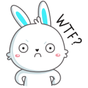 Стикер Кролик Олег #40 ВКонтакте