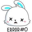 Стикер Кролик Олег #55 ВКонтакте