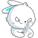 Стикер Кролик Олег #73 ВКонтакте