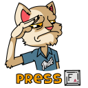 Стикер Мудакот #1 ВКонтакте