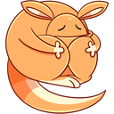 Стикер Оливия #4 ВКонтакте