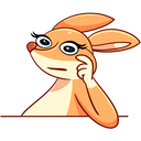 Стикер Оливия #15 ВКонтакте