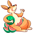 Стикер Оливия #21 ВКонтакте