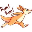 Стикер Оливия #23 ВКонтакте