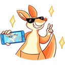 Стикер Оливия #25 ВКонтакте