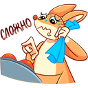 Стикер Оливия #37 ВКонтакте