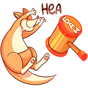 Стикер Оливия #41 ВКонтакте