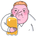 Стикер ШКЯ ДВА #16 ВКонтакте