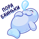 Стикер Ламантин #40 ВКонтакте