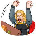 Стикер Тор #18 ВКонтакте