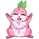 Стикер Пинки #30 ВКонтакте