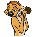 Стикер Тимон и Пумба #3 ВКонтакте