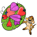 Стикер Тимон и Пумба #27 ВКонтакте